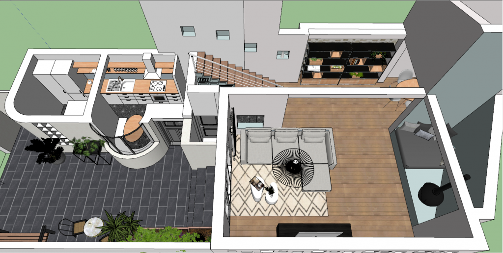 Sketchup Puteaux 4